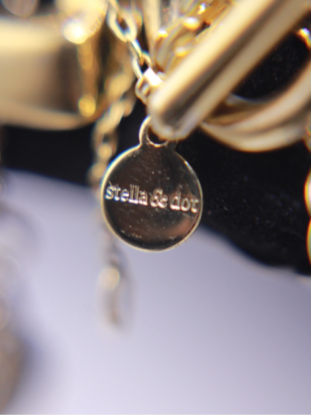 Lot of 6 Designer necklaces - Charter club baublebar Stella & dot Harlow jcrew - Picture 7 of 9